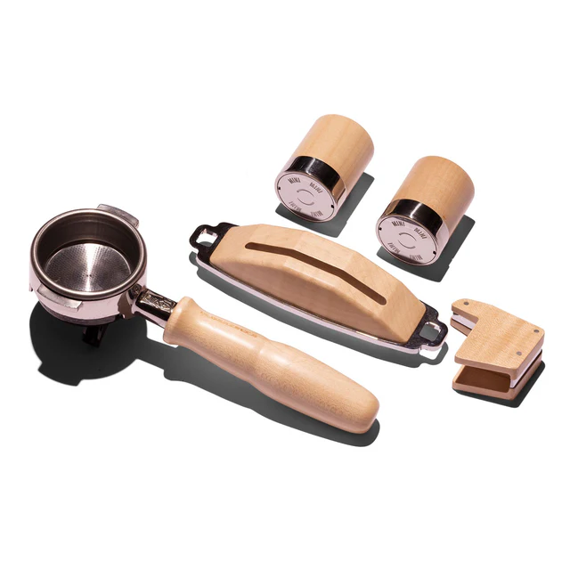 LA MARZOCCO LINEA MINI 1 STEAM KNOBS BRASS AND ROSE WOOD