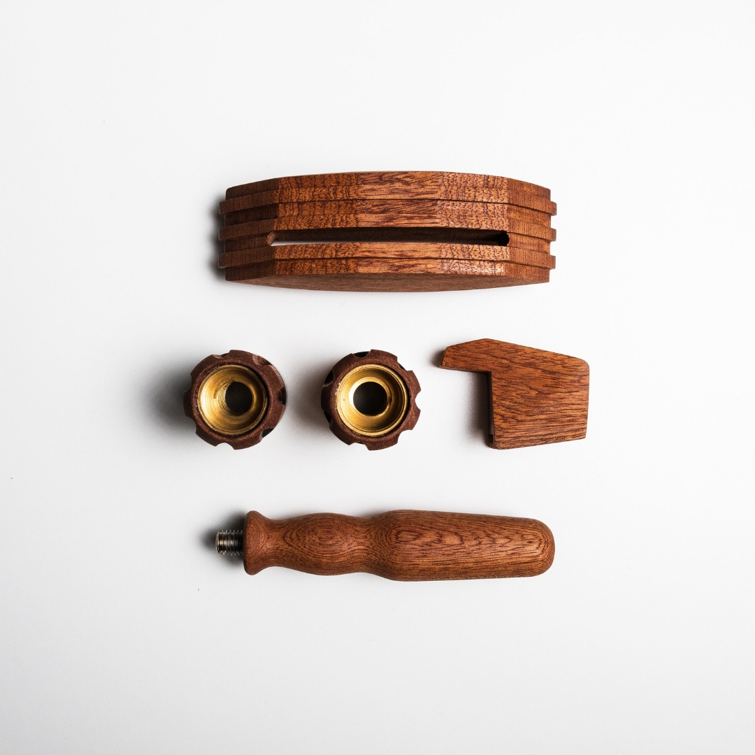 LA MARZOCCO LINEA MINI 1 GROUP SIDE PANELS (ROSEWOOD)