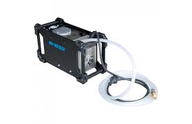 CENTRAL-VACUUM PUMP BOX in an isolated box with flex pipe