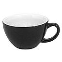 C088-56BBK 150ml Flat White Cup BLACK EGG