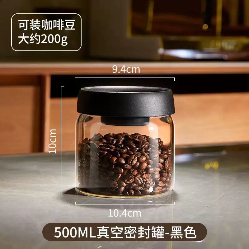 Glass Vaccum Jar 500 ML