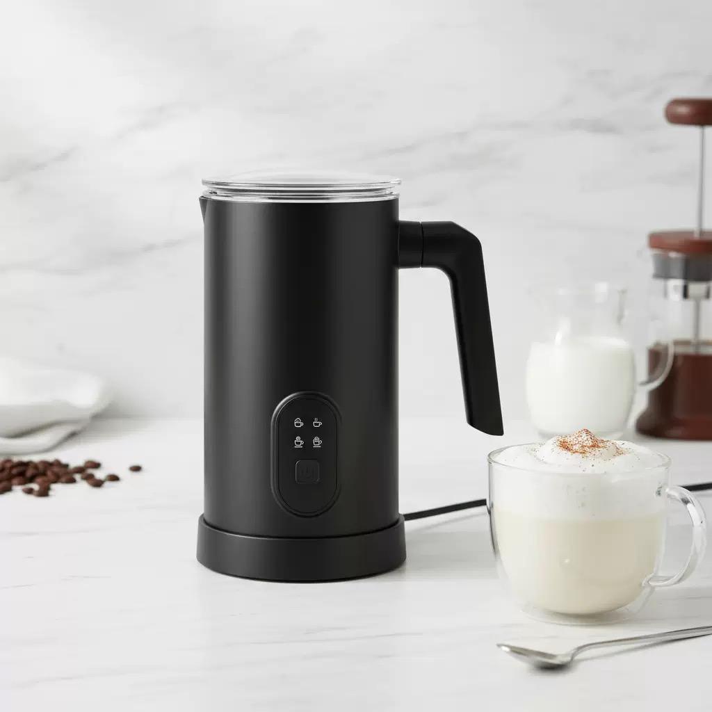 Milk Frothing Kettle  Black